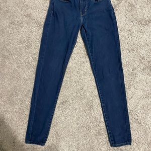 Levi Skinny Jeans, Size 27